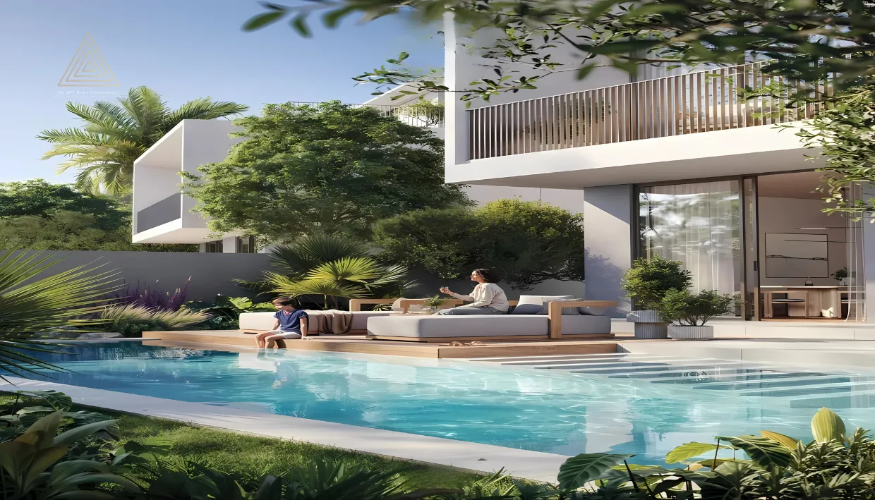 Farm Grove at The Valley by Emaar Propertiesمزرعة غروف في ذا فالي من إعمار العقاريةpool