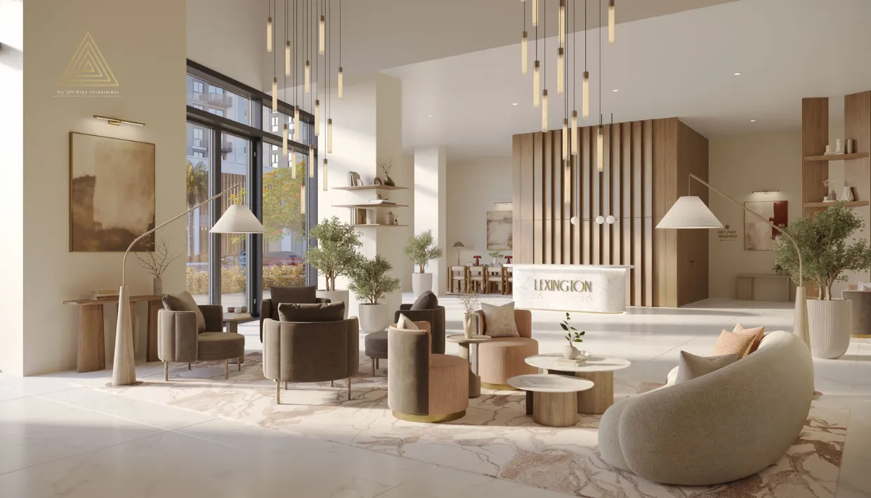 LEXINGTON at Town Square by Nshamaليكسينجتون في تاون سكوير من تصميم نشاماLOBBY