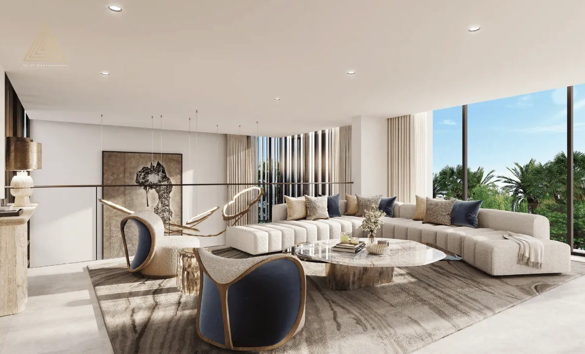 Nad Al Sheba Gardens 7 at NASG by Meraasحدائق ند الشبا 7 في ناسج من مراسliving room