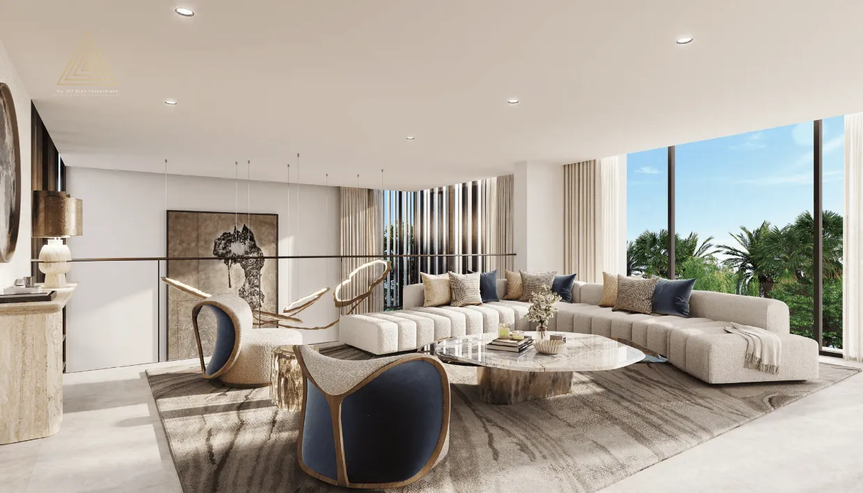Nad Al Sheba Gardens 7 at NASG by Meraasحدائق ند الشبا 7 في ناسج من مراسliving room