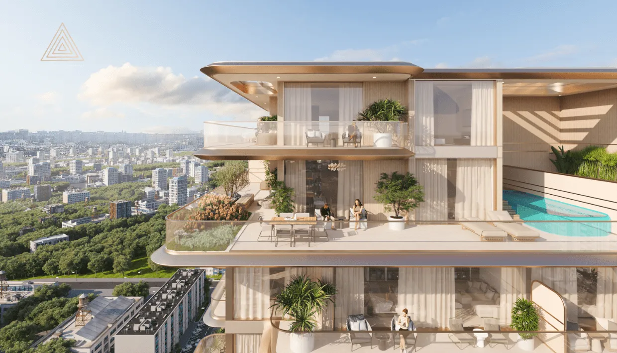 One Park Square at JVC by Iman Developerمشروع وان بارك سكوير في قرية جميرا الدائرية من تصميم شركة إيمان للتطوير العقاريBALCONY-min
