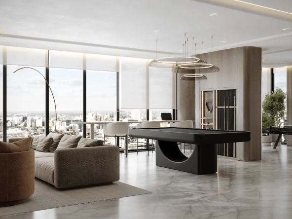 One Park Square at JVC by Iman Developerمشروع وان بارك سكوير في قرية جميرا الدائرية من تصميم شركة إيمان للتطوير العقاريCLUB HOUSE-min