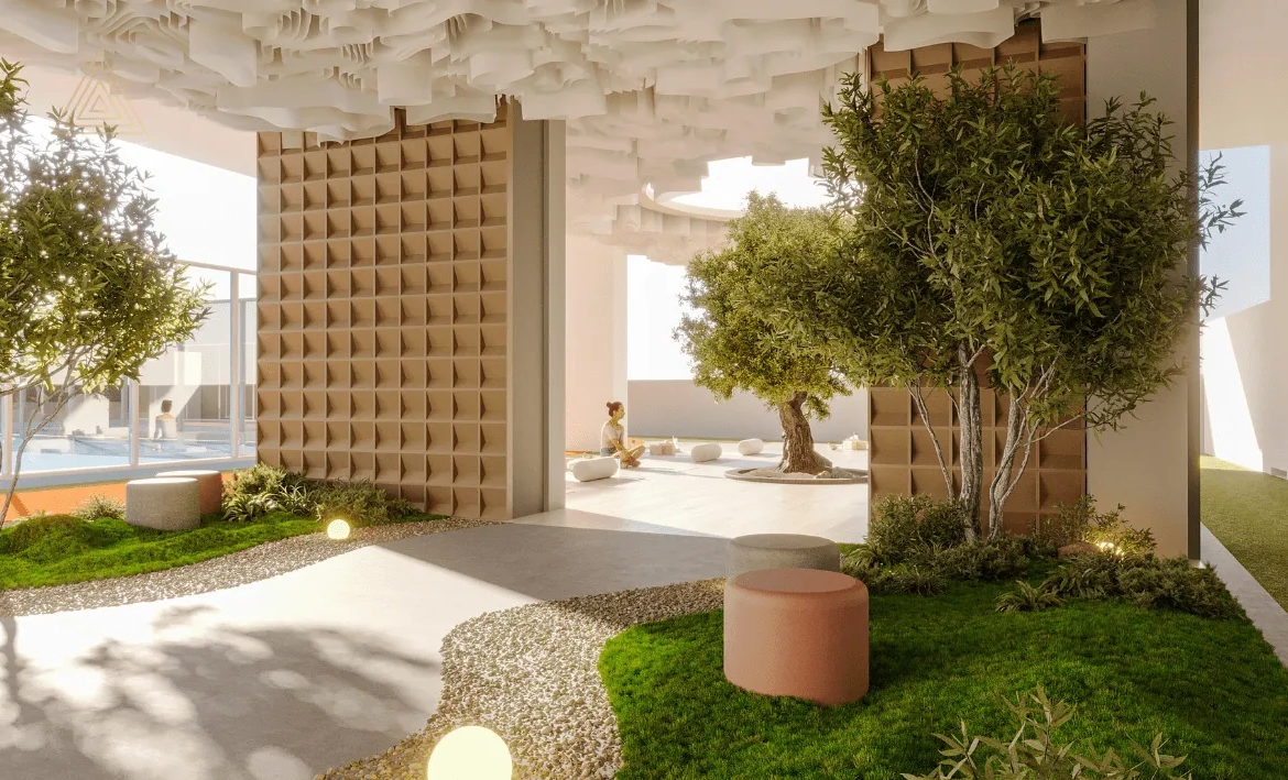One Park Square at JVC by Iman Developerمشروع وان بارك سكوير في قرية جميرا الدائرية من تصميم شركة إيمان للتطوير العقاري
