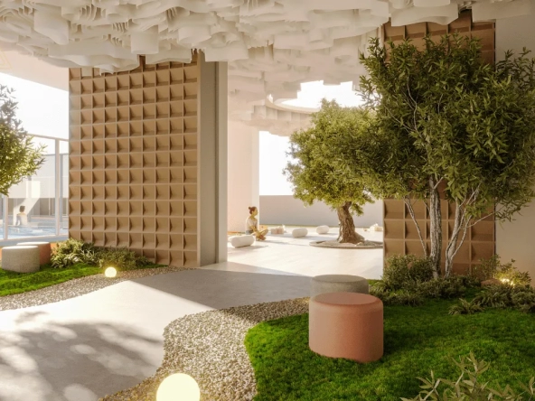 One Park Square at JVC by Iman Developerمشروع وان بارك سكوير في قرية جميرا الدائرية من تصميم شركة إيمان للتطوير العقاري