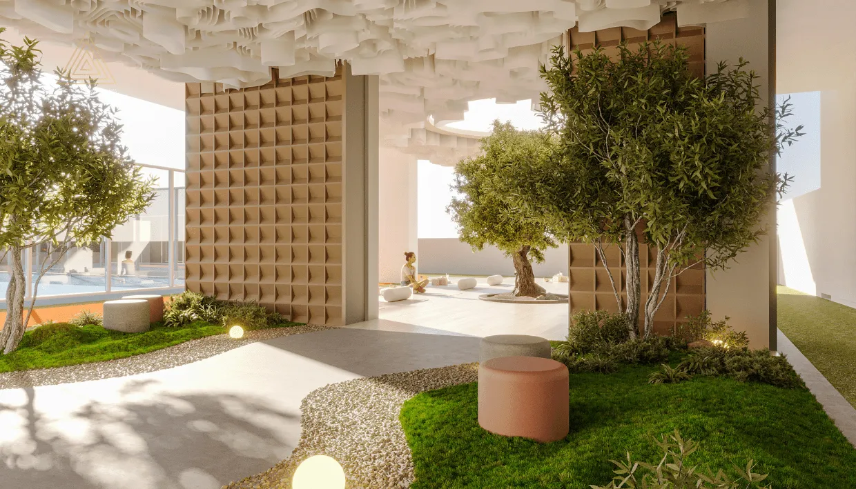 One Park Square at JVC by Iman Developerمشروع وان بارك سكوير في قرية جميرا الدائرية من تصميم شركة إيمان للتطوير العقاري