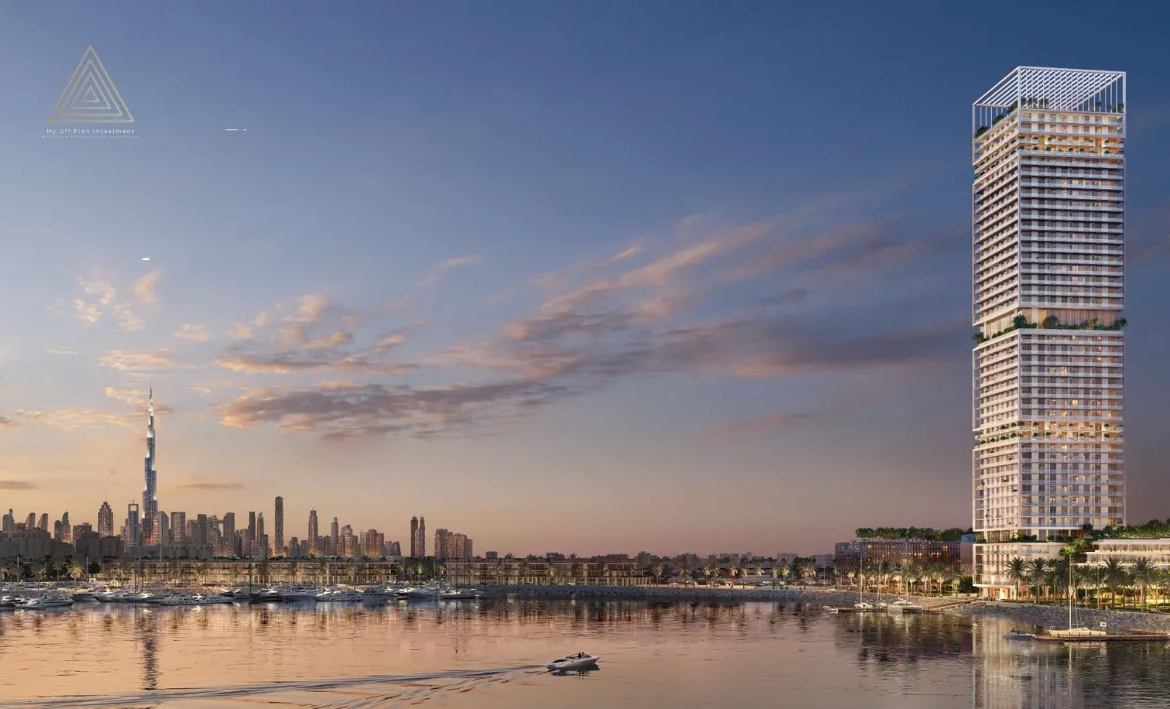 Saria Tower at Maritime City by Omniyat Propertiesبرج ساريا في ماريتايم سيتي من شركة أمنيات العقارية building