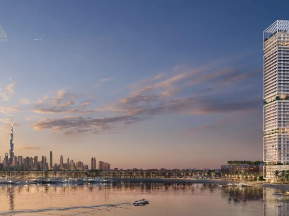 Saria Tower at Maritime City by Omniyat Propertiesبرج ساريا في ماريتايم سيتي من شركة أمنيات العقارية building