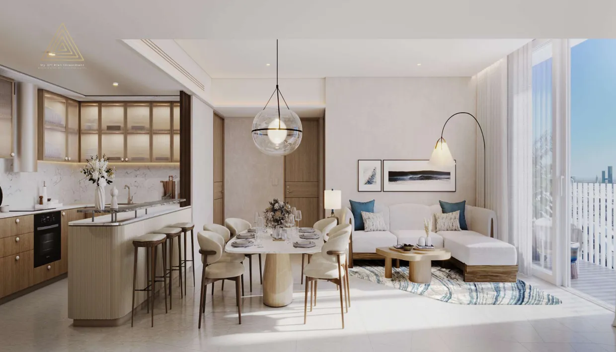 Saria Tower at Maritime City by Omniyat Propertiesبرج ساريا في ماريتايم سيتي من شركة أمنيات العقاريةdinning