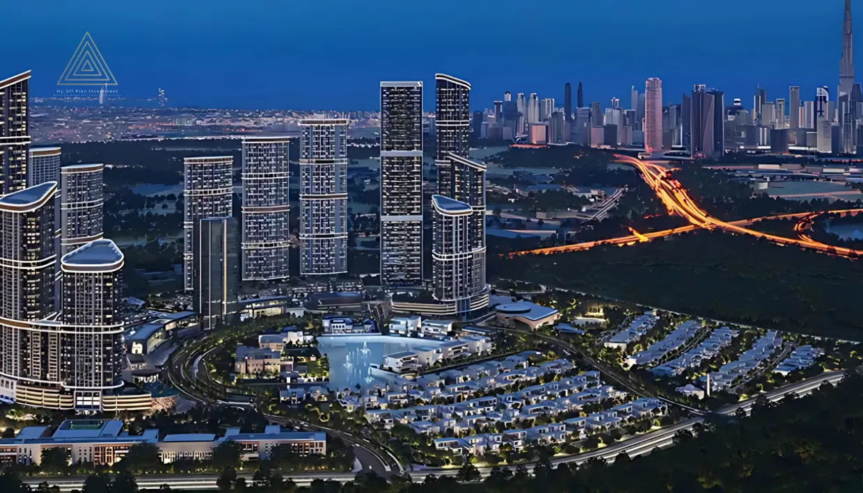 Skyvue Solair at Sobha Hartland 2 by Sobha Realityسكاي فيو سوليرفي شوبا هارتلاند 2 من شوبا العقارية view