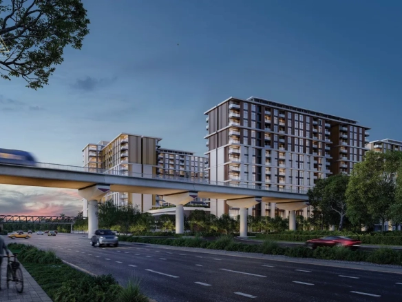 Terra Heights at Expo Living by Emaar Propertiesتيرا هايتس في إكسبو ليفينج من إعمار العقاريةbuilding