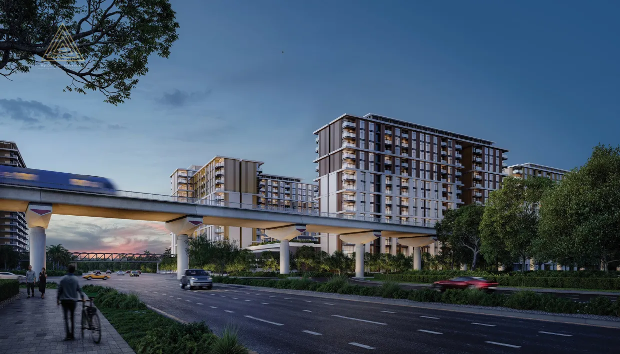 Terra Heights at Expo Living by Emaar Propertiesتيرا هايتس في إكسبو ليفينج من إعمار العقاريةbuilding