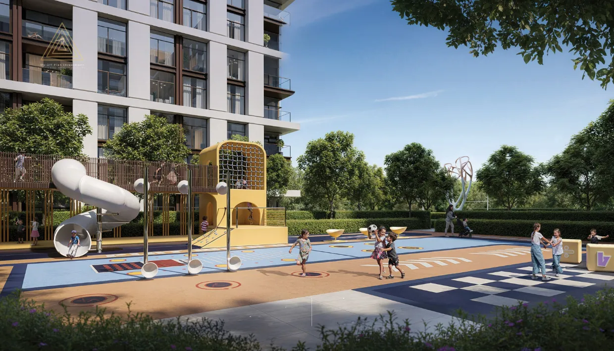 Terra Heights at Expo Living by Emaar Propertiesتيرا هايتس في إكسبو ليفينج من إعمار العقاريةkids play area