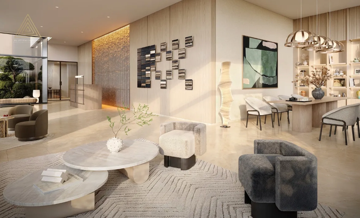 Terra Heights at Expo Living by Emaar Propertiesتيرا هايتس في إكسبو ليفينج من إعمار العقاريةliving room