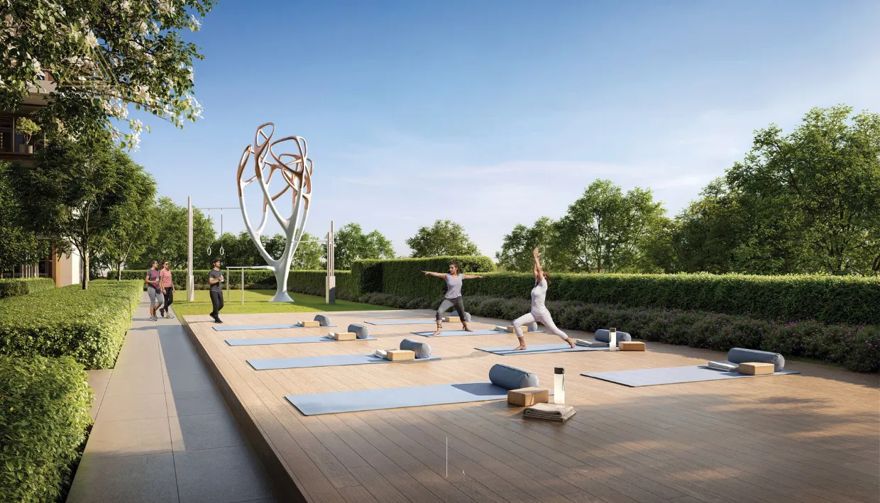 Terra Heights at Expo Living by Emaar Propertiesتيرا هايتس في إكسبو ليفينج من إعمار العقاريةyoga