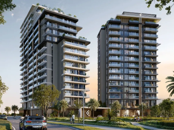 The Hillgate at Dubai Silicon Oasis by Ellington Propertiesذا هيلجيت في واحة دبي للسيليكون من إلينجتون العقاريةbuilding
