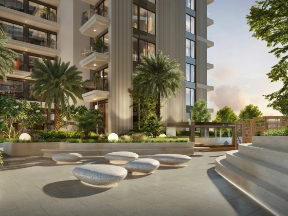 The Hillgate at Dubai Silicon Oasis by Ellington Propertiesذا هيلجيت في واحة دبي للسيليكون من إلينجتون العقاريةlawn seating