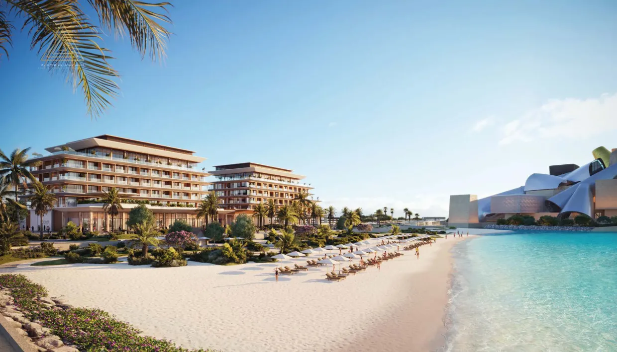 Aldar Nobu Residence at Sadaiyat Islandالدار نوبو ريزيدنس في جزيرة السعدياتbeach