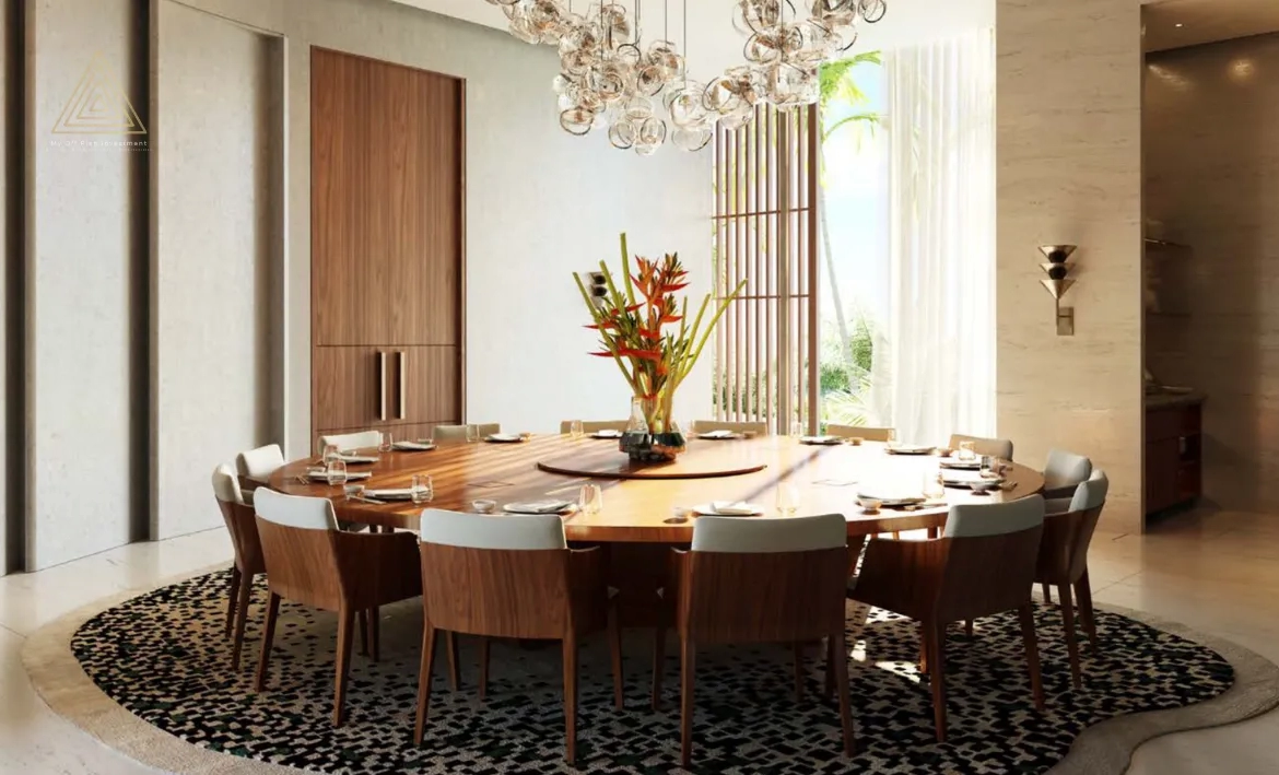 Aldar Nobu Residence at Sadaiyat Islandالدار نوبو ريزيدنس في جزيرة السعدياتdinning