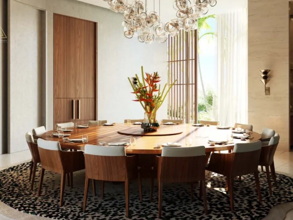 Aldar Nobu Residence at Sadaiyat Islandالدار نوبو ريزيدنس في جزيرة السعدياتdinning
