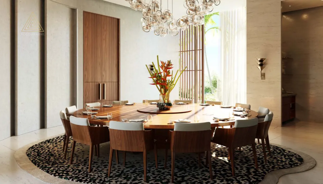 Aldar Nobu Residence at Sadaiyat Islandالدار نوبو ريزيدنس في جزيرة السعدياتdinning