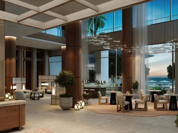 Aldar Nobu Residence at Sadaiyat Islandالدار نوبو ريزيدنس في جزيرة السعدياتlobby lounge