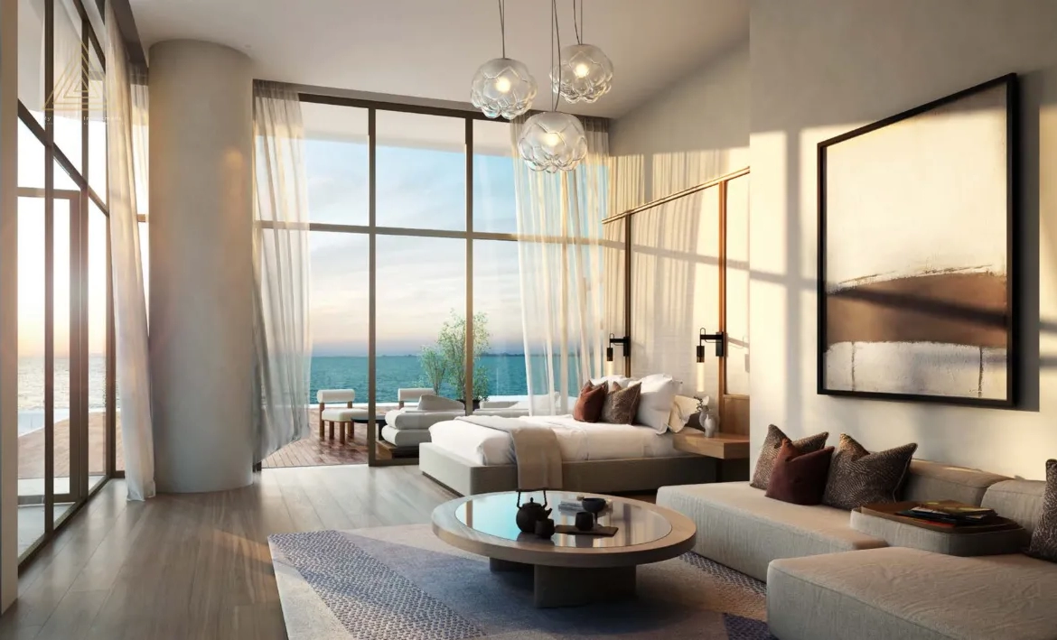 Aldar Nobu Residence at Sadaiyat Islandالدار نوبو ريزيدنس في جزيرة السعدياتmaster bedroom