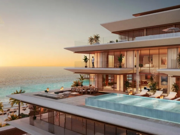 Aldar Nobu Residence at Sadaiyat Islandالدار نوبو ريزيدنس في جزيرة السعدياتtop terrace view
