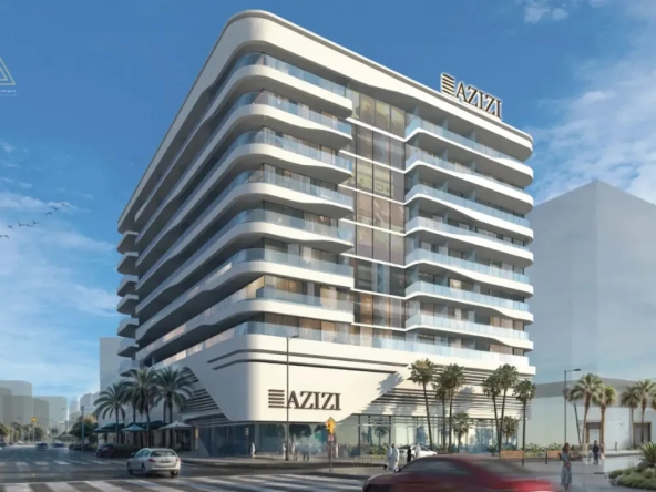Azizi Raffi at Al Furjan by Azizi Developmentsعزيزي رافي في الفرجان من عزيزي للتطوير العقاريbuilding