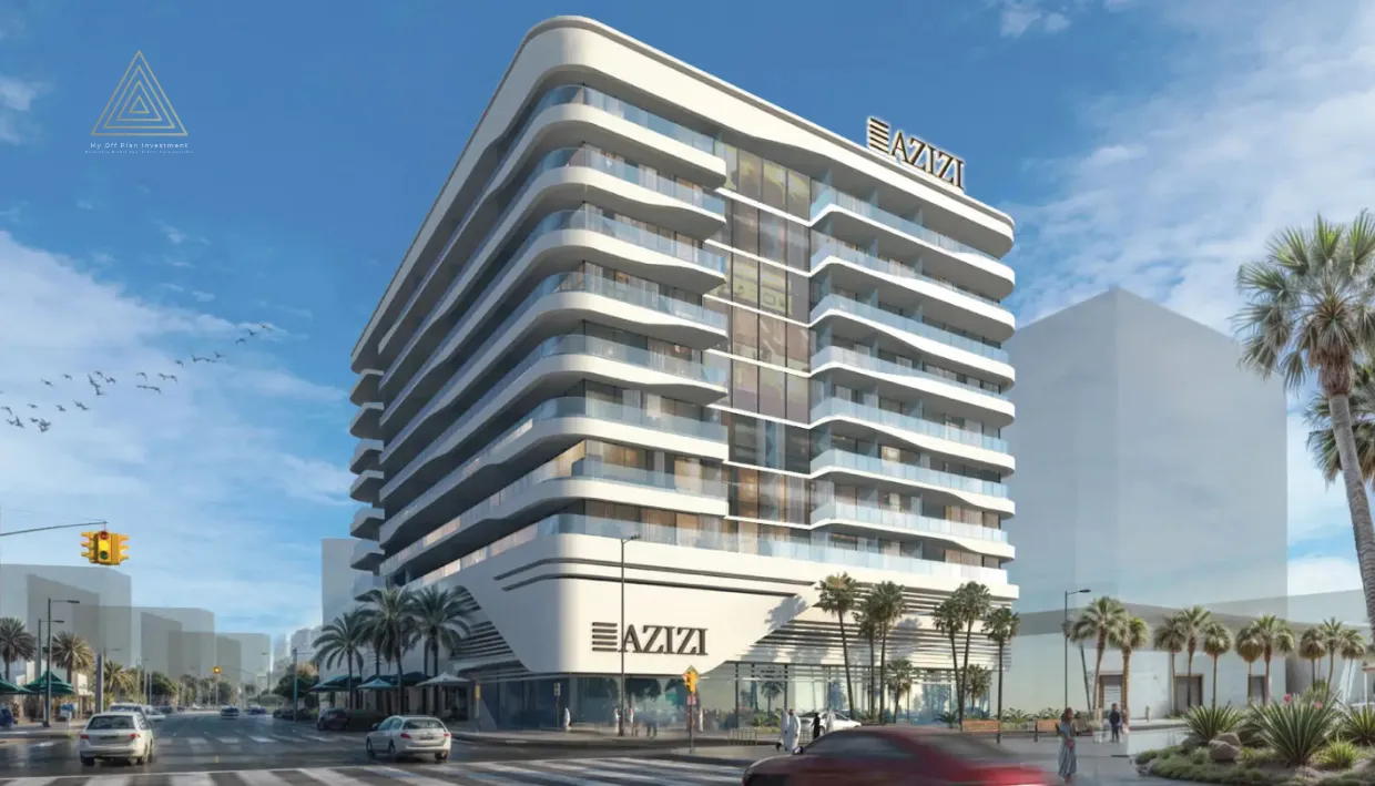 Azizi Raffi at Al Furjan by Azizi Developmentsعزيزي رافي في الفرجان من عزيزي للتطوير العقاريbuilding