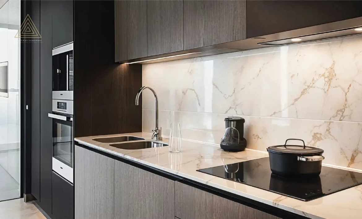 Azizi Raffi at Al Furjan by Azizi Developmentsعزيزي رافي في الفرجان من عزيزي للتطوير العقاريkitchen