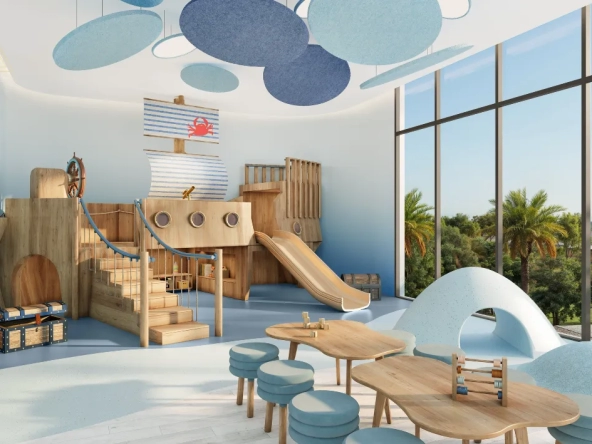 Bay Grove Residence Phase 2 at Dubai Island by Nakheel Developersباي جروف ريزيدنس المرحلة الثانية في جزيرة دبي من شركة نخيل للتطوير العقاريkids play area