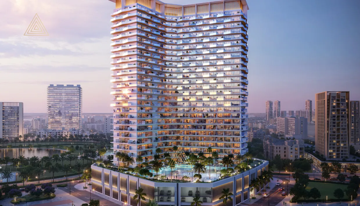Binghatti Haven at Sports City by Binghatti Developersبن غاطي هافن في المدينة الرياضية من شركة بن غاطي للتطوير العقاريbuilding
