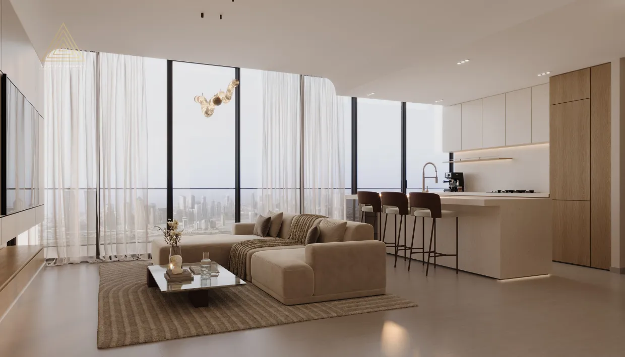Binghatti Haven at Sports City by Binghatti Developersبن غاطي هافن في المدينة الرياضية من شركة بن غاطي للتطوير العقاريliving