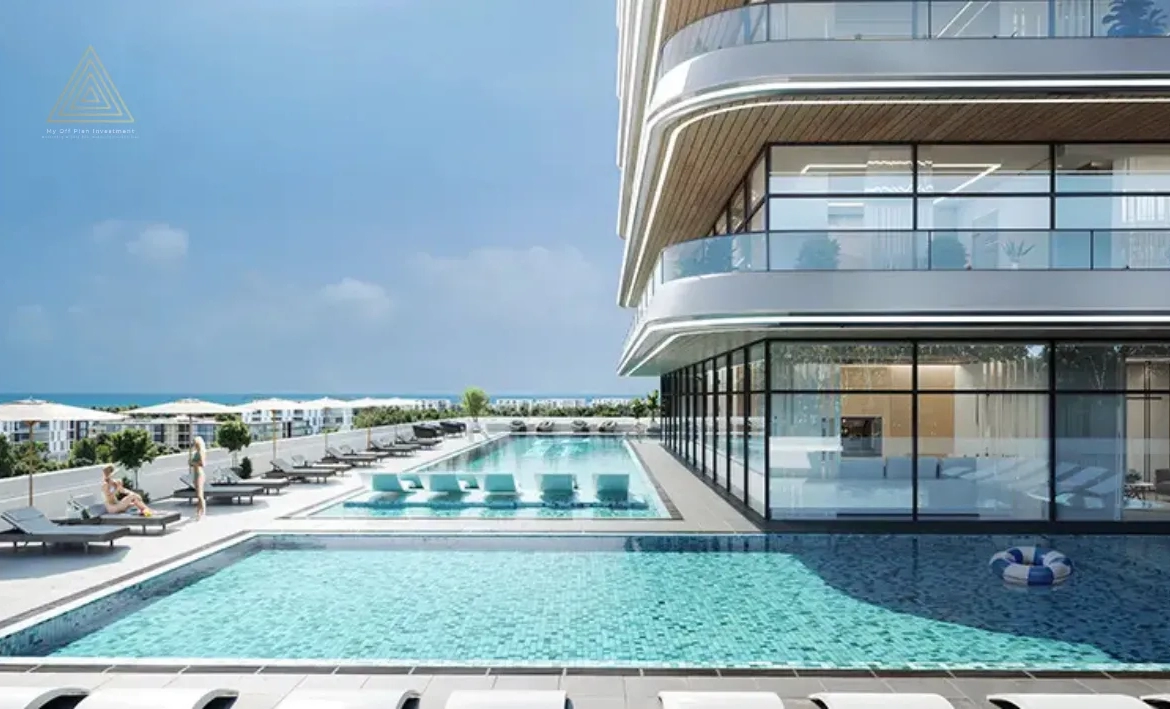 Binghatti Hillviews at Dubai Science Park by Binghatti Developersبن غاطي هيلفيوز في مجمع دبي للعلوم من شركة بن غاطي للتطوير العقاريswimming pool