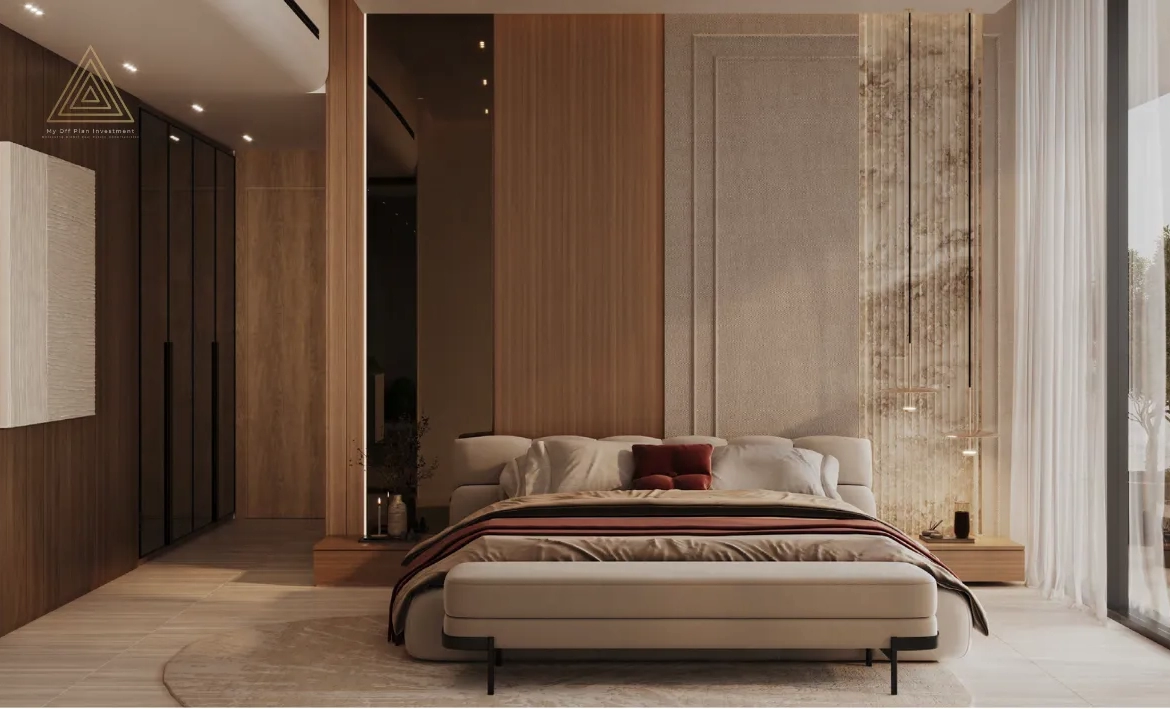 Binghatti Ruby Tower at Jumeirah Village Circle by Binghatti Developerبرج بينغاتي روبي في قرية جميرا سيركل من شركة بينغاتي للتطوير العقاريbedroom