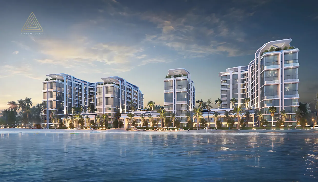 Coastline Beach Residences at Siniya Island by Sobha Realityشقق كوستلاين بيتش ريزيدنسز في جزيرة سينيا من شركة شوبا العقارية