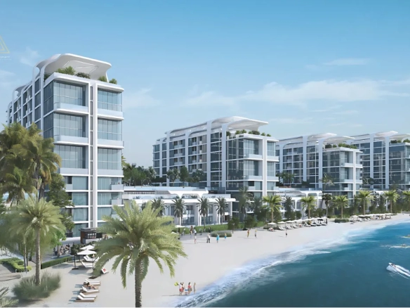 Coastline Beach Residences at Siniya Island by Sobha Realityشقق كوستلاين بيتش ريزيدنسز في جزيرة سينيا من شركة شوبا العقارية