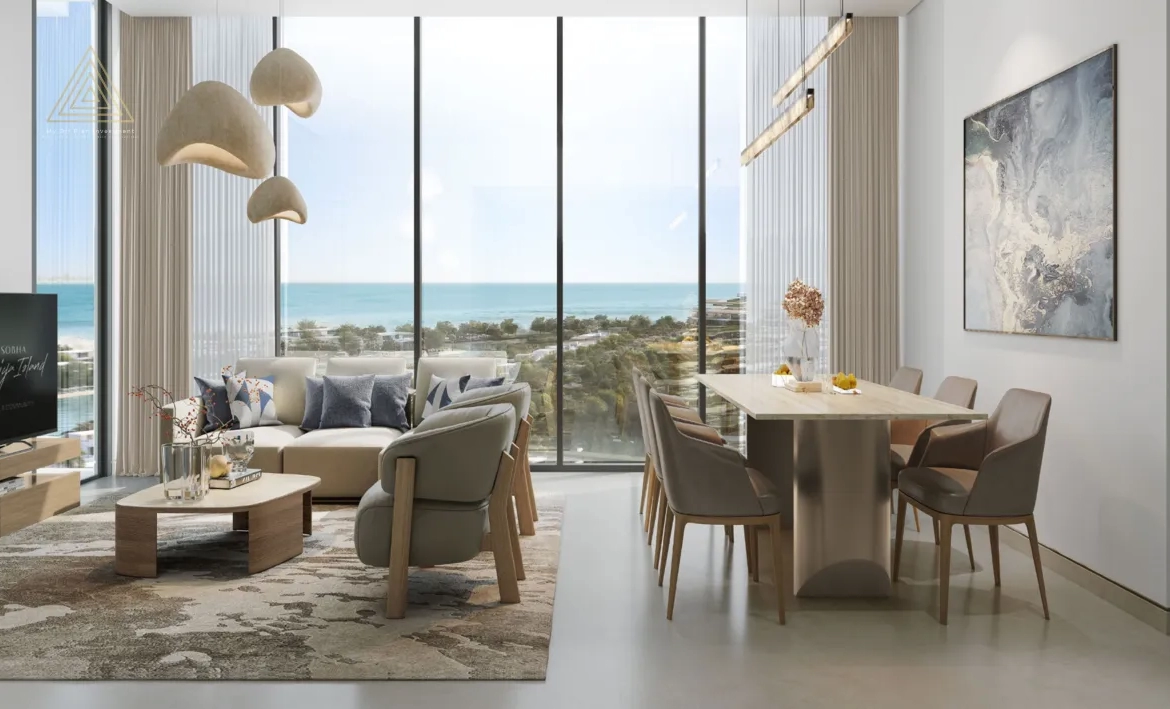 Coastline Beach Residences at Siniya Island by Sobha Realityشقق كوستلاين بيتش ريزيدنسز في جزيرة سينيا من شركة شوبا العقارية