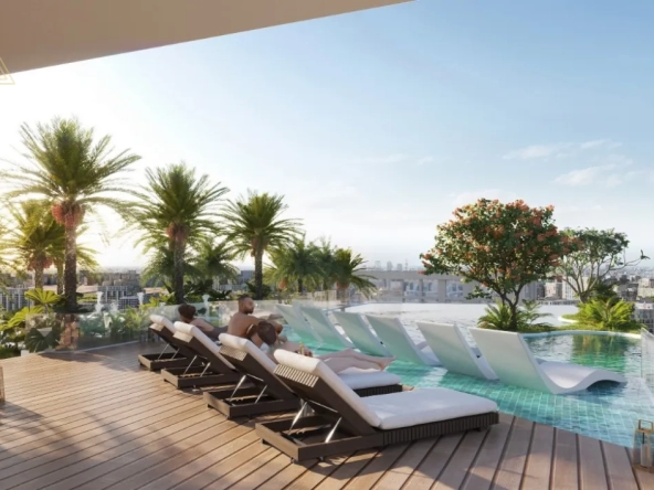 Cove Edition 4 at Dubailand by Imtiaz developerإصدار كوف 4 في دبي لاند من مطور امتيازpool