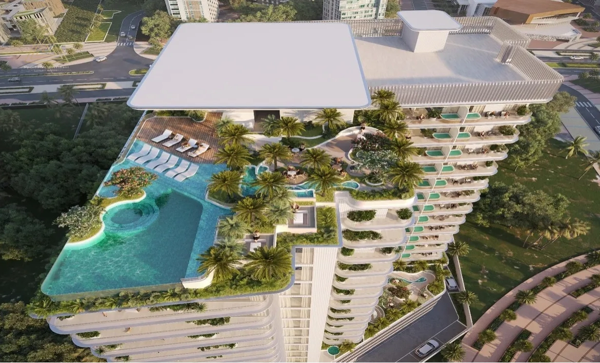 Cove Edition 4 at Dubailand by Imtiaz developerإصدار كوف 4 في دبي لاند من مطور امتيازtop view