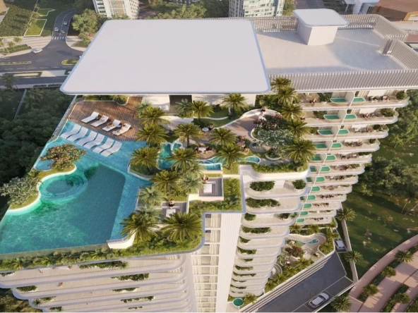 Cove Edition 4 at Dubailand by Imtiaz developerإصدار كوف 4 في دبي لاند من مطور امتيازtop view