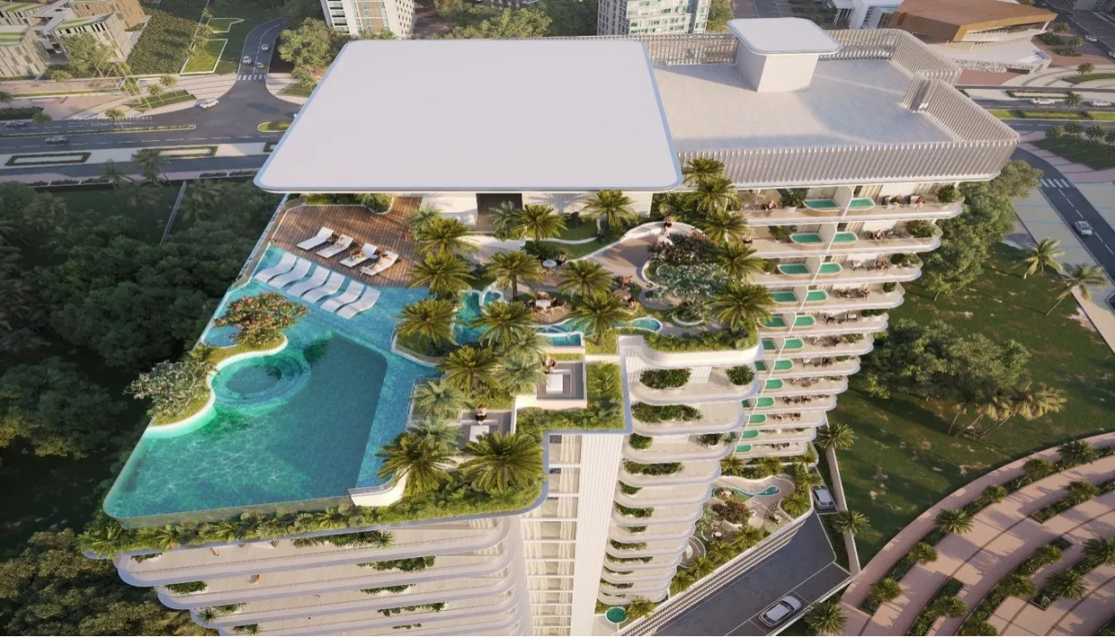 Cove Edition 4 at Dubailand by Imtiaz developerإصدار كوف 4 في دبي لاند من مطور امتيازtop view