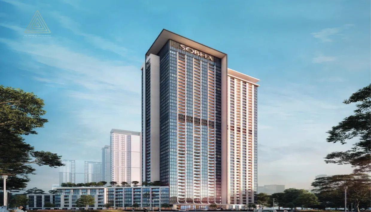 Creek Vistas Grande at Sobha Hartland, Dubai by Sobha Groupكريك فيستاس غراندي في شوبا هارتلاند، دبي من مجموعة شوباbuilding