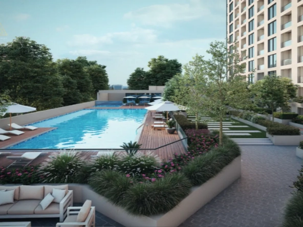 Creek Vistas Grande at Sobha Hartland, Dubai by Sobha Groupكريك فيستاس غراندي في شوبا هارتلاند، دبي من مجموعة شوباswimming pool