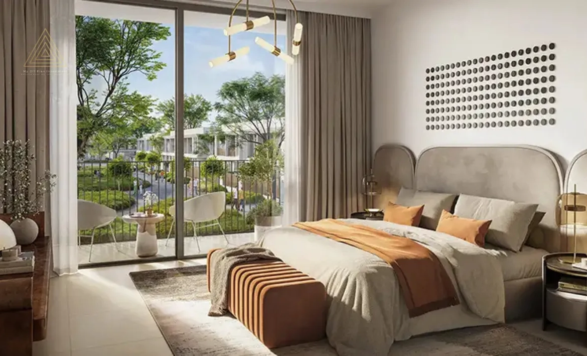 Elva at The Valley by Emaar propertiesإلفا في ذا فالي من إعمار العقاريةbedroom