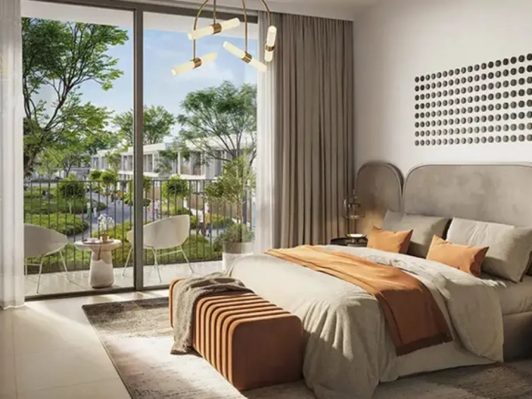 Elva at The Valley by Emaar propertiesإلفا في ذا فالي من إعمار العقاريةbedroom