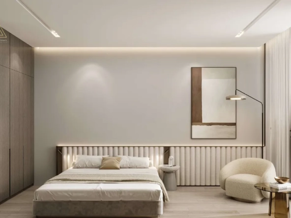 Gharbi 2 Residences at JVC by Rabdan Real Estate Developmentمساكن غربي 2 في قرية جميرا الدائرية من ربدان للتطوير العقاري.bedroom