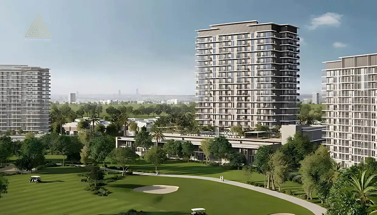 Golf Acres at Emaar South, Dubai by Emaar Propertiesجولف إيكرز في إعمار الجنوب، دبي من إعمار العقاريةbuilding