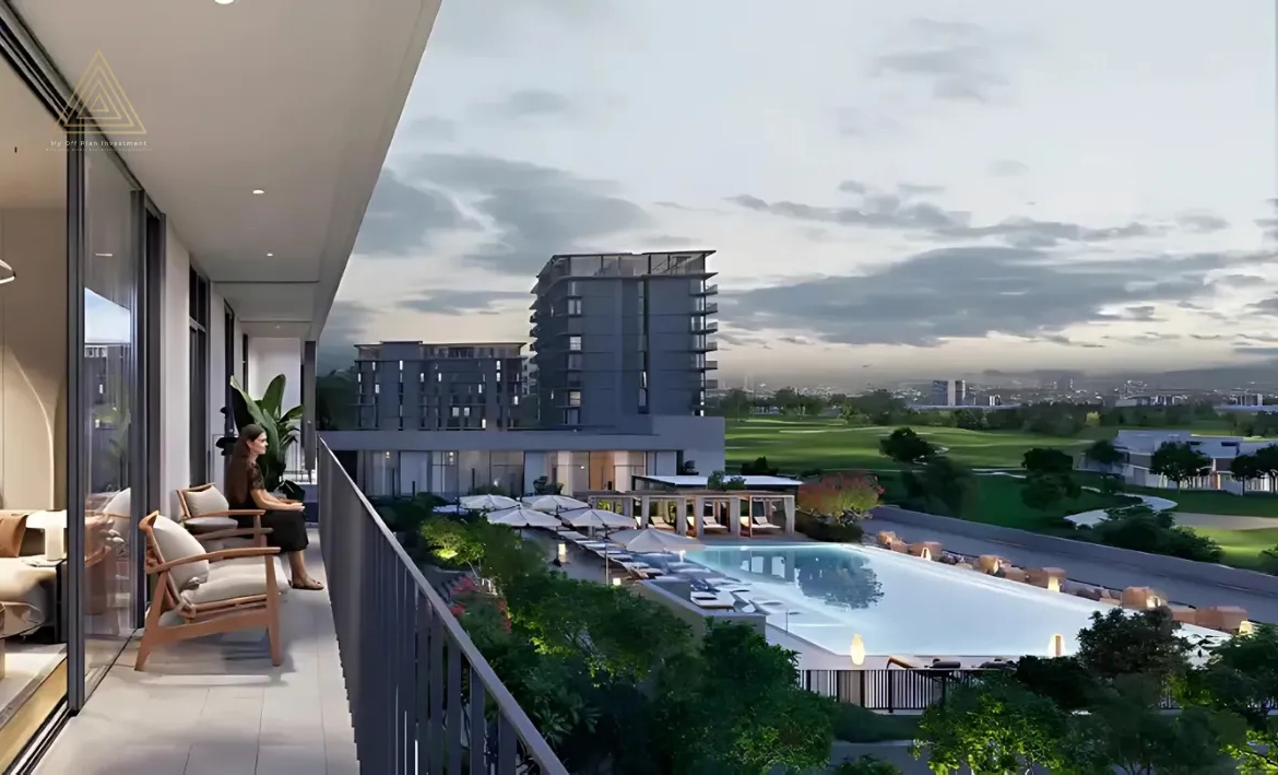 Golf Acres at Emaar South, Dubai by Emaar Propertiesجولف إيكرز في إعمار الجنوب، دبي من إعمار العقاريةterrace