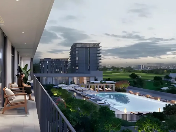 Golf Acres at Emaar South, Dubai by Emaar Propertiesجولف إيكرز في إعمار الجنوب، دبي من إعمار العقاريةterrace